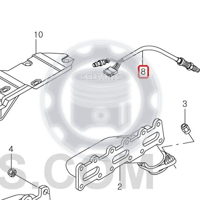 Genuine Oxygen Sensor Ssangyong MUSSO KORANDO E32