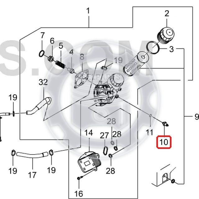 Oil Pressure Switch for MUSSO,KORANDO,REXTON,ISTANA OM600 #1625420017