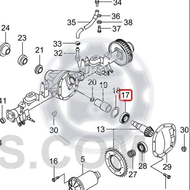Genuine Pinion Inner Bearing for ACTYON/SPORTS,REXTON TONGIL #4203021000