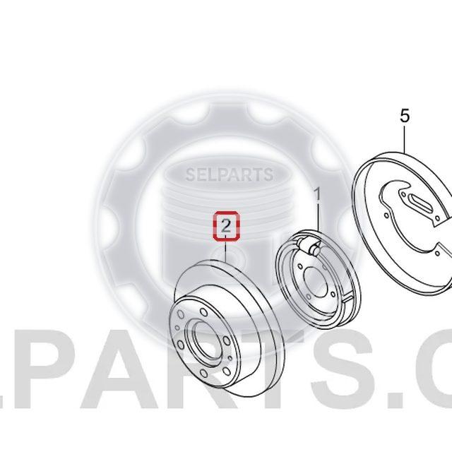 Genuine Rear Brake Disc 2 unit  MUSSO/SPORTS,KORANDO,REXTON