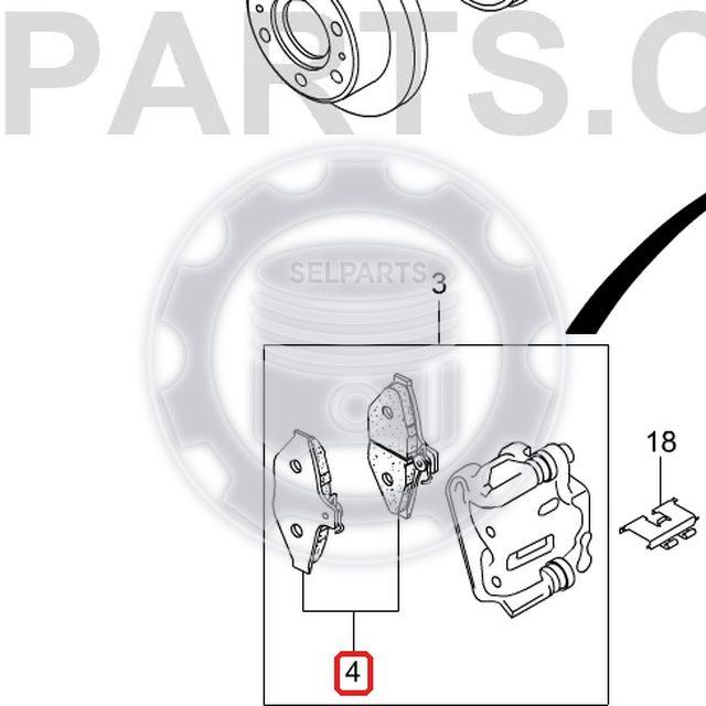 Genuine Oil filter, Rear Brake Disc Pad, Glow Plug 5,Potentiometer MUSSO SPORTS