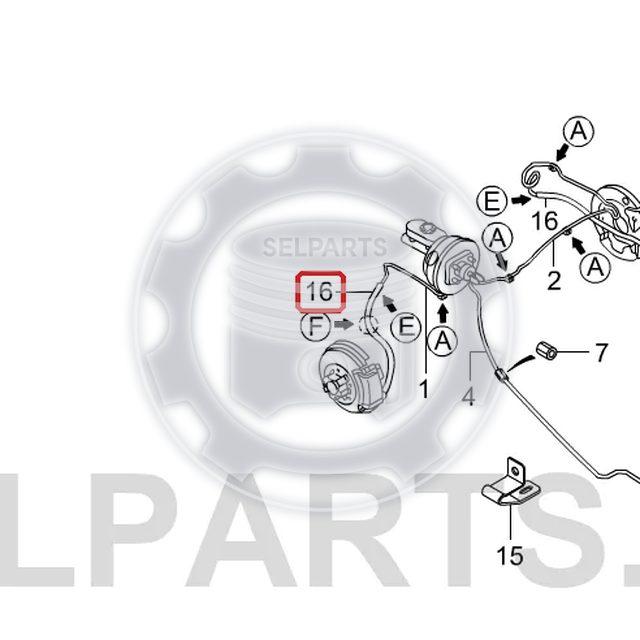 Genuine Front Brake Hose for Ssangyong MUSSO/SPORTS,KORANDO 4871005020