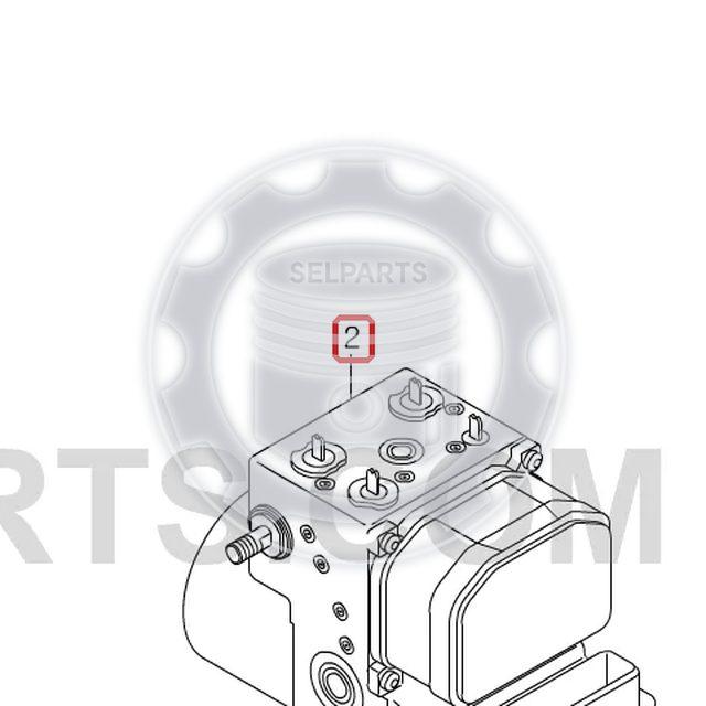 Genuine ABS 5.3 Module for Ssangyong MUSSO/SPORTS,KORANDO,REXTON #4891008A00