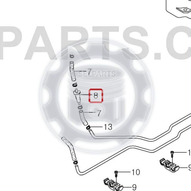 Genuine Pre Filter for Ssangyong MUSSO,KORANDO,ISTANA 6614773101
