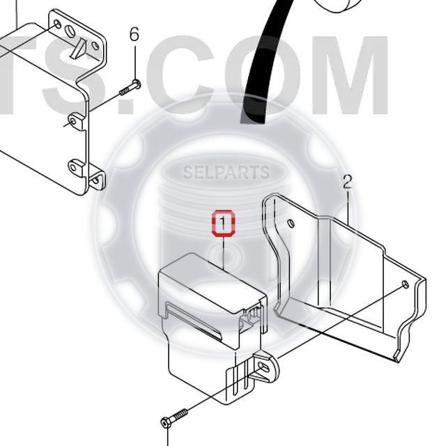 Preheating Time Relay for Ssangyong MUSSO,KORANDO,ISTANA 6615453432