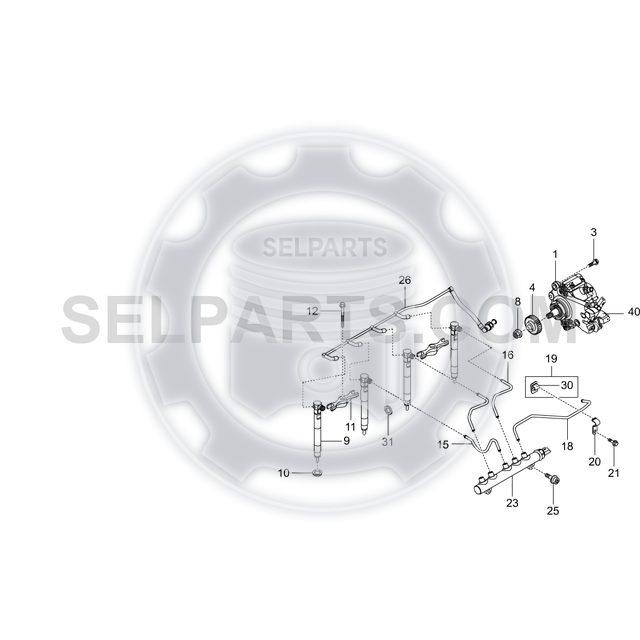 Rebuild Fuel Pump for Ssangyong STAVIC,KORANDO/SPORTS,REXTON +D20R