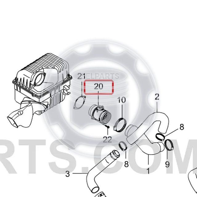 Genuine Air Mass Meter 6710940048 Ssangyong REXTON, KORANDO SPORTS,STAVIC