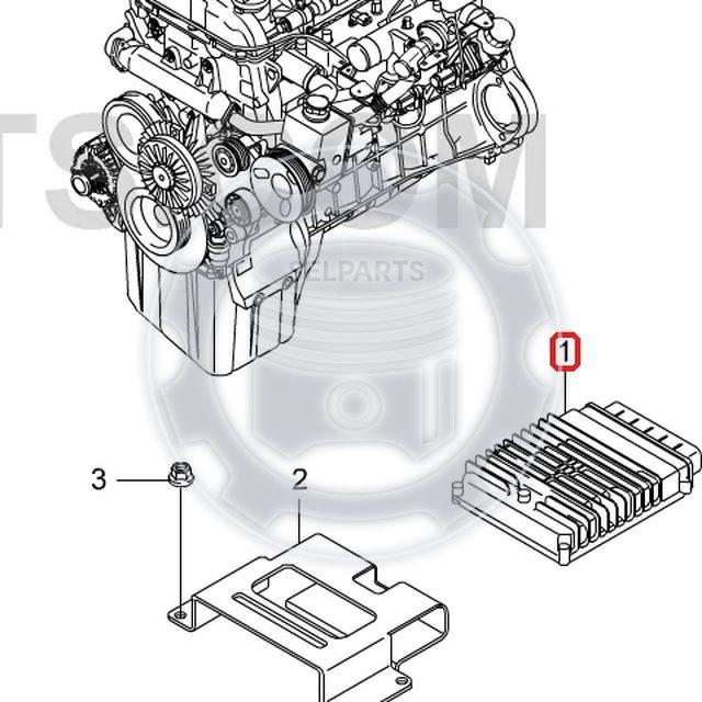 Used Engine ECU for Ssangyong STAVIC2/TURISMO EU5,D20R 6715400732