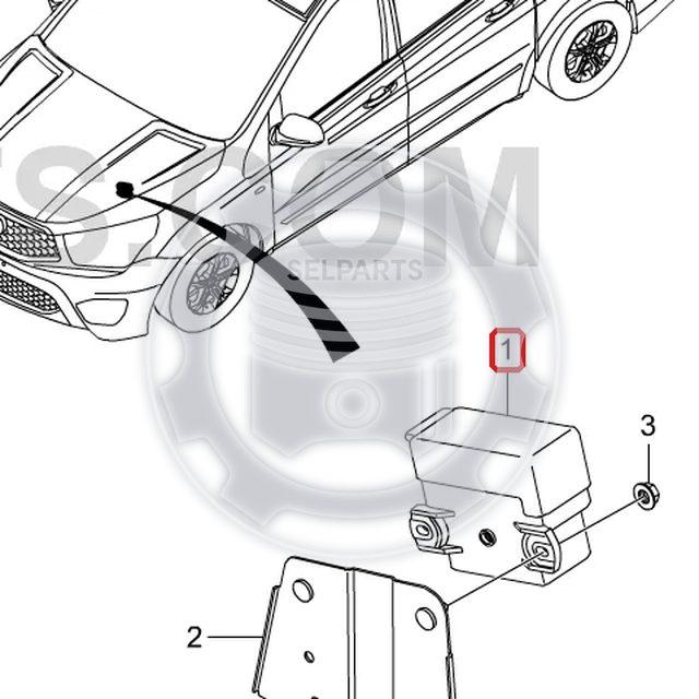 Preheating Time Relay 8470009000 Ssangyong ACTYON KYRON D20DT