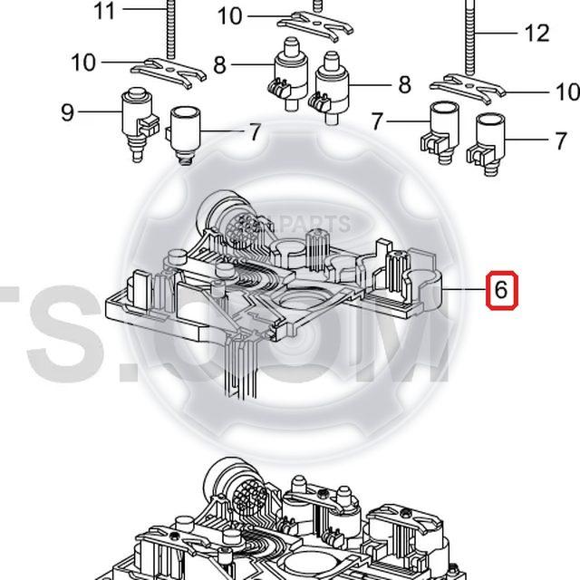 Genuine ELECTRIC KIT-ON VALVE BODY for RODIUS,REXTON +DC 5A/T #1402701161