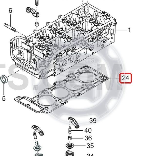 Genuine 4 Cylinder Head Gasket REXTON,KORANDO SPORTS,STAVIC,KORANDO