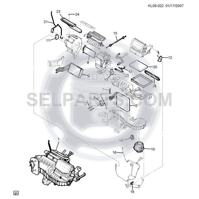 Service kit-FUEL,OIL,AIR, A/C FILTER 4P for GM Chevrolet CAPTIVA NEW 2012~2015